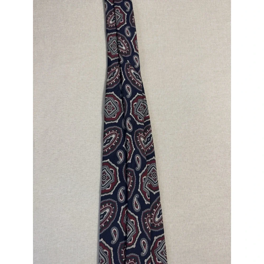 Bert Pulitzer All Silk‎ Paisley Tie 3.5